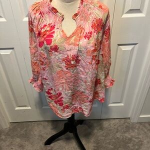 Talbots size M floral top